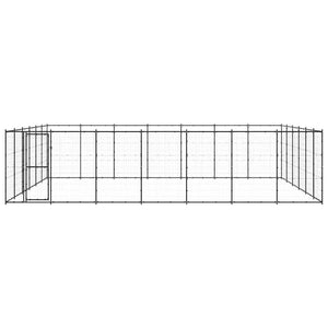 Outdoor-Hundezwinger Stahl 50,82 m²