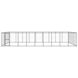 Outdoor-Hundezwinger Stahl 65,34 m²