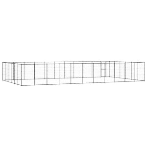 Outdoor-Hundezwinger Stahl 79,86 m²
