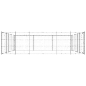 Outdoor-Hundezwinger Verzinkter Stahl 50,82 m²