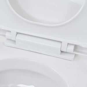 Hänge-Toilette mit Unterputzspülkasten Keramik