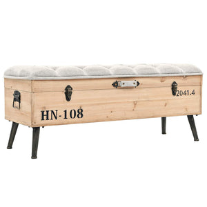 Sitzbank 110 cm mit Stauraum