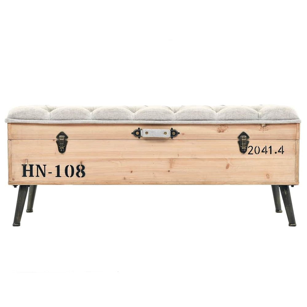 Sitzbank 110 cm mit Stauraum