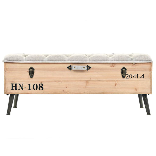 Sitzbank 110 cm mit Stauraum