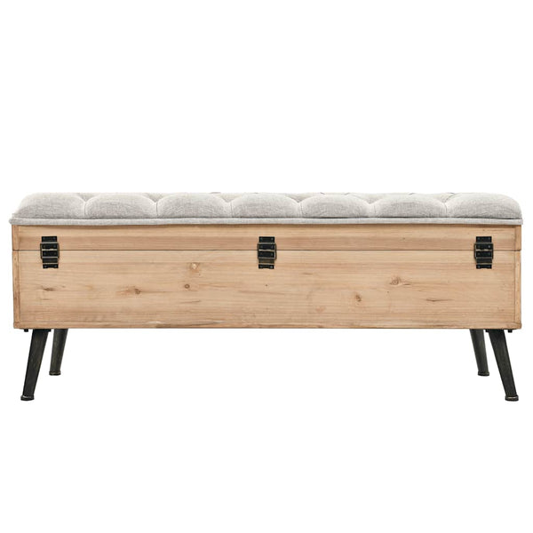 Sitzbank 110 cm mit Stauraum