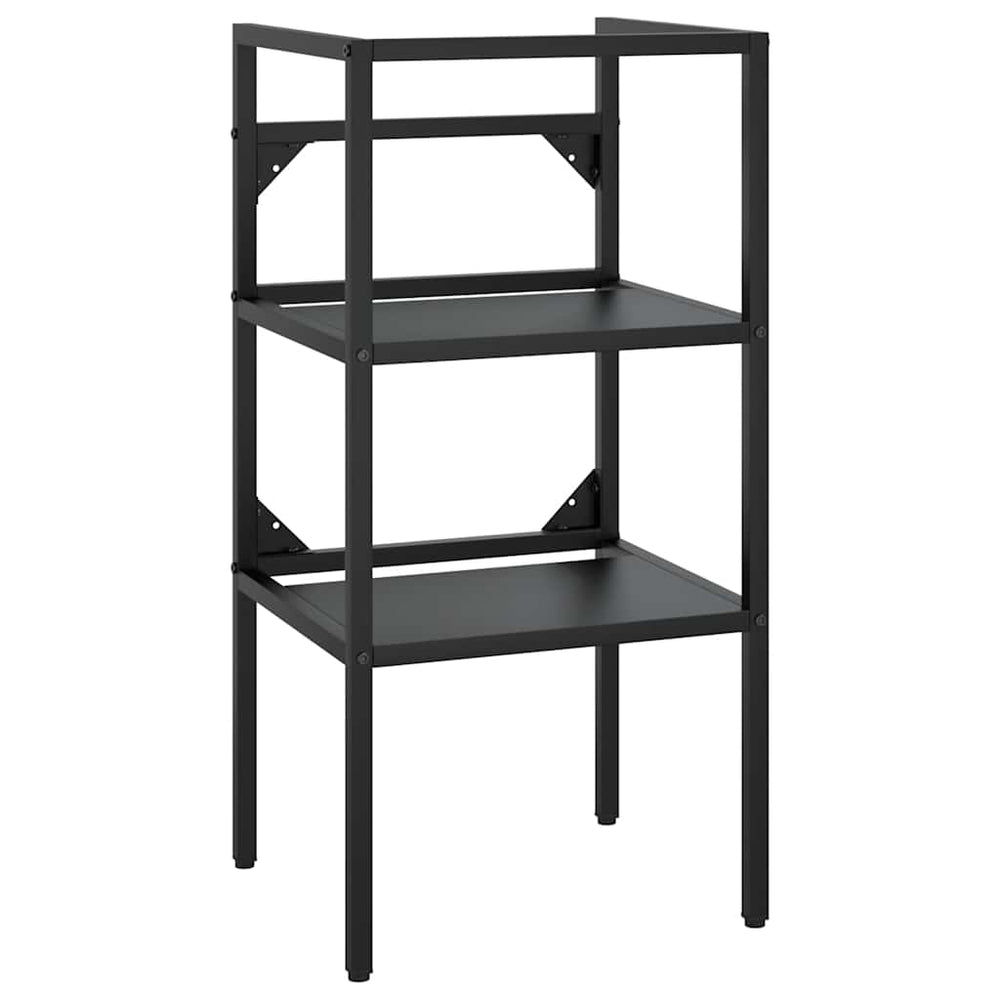 Schwarzes Waschbeckenunterschrank-Gestell, 40 cm