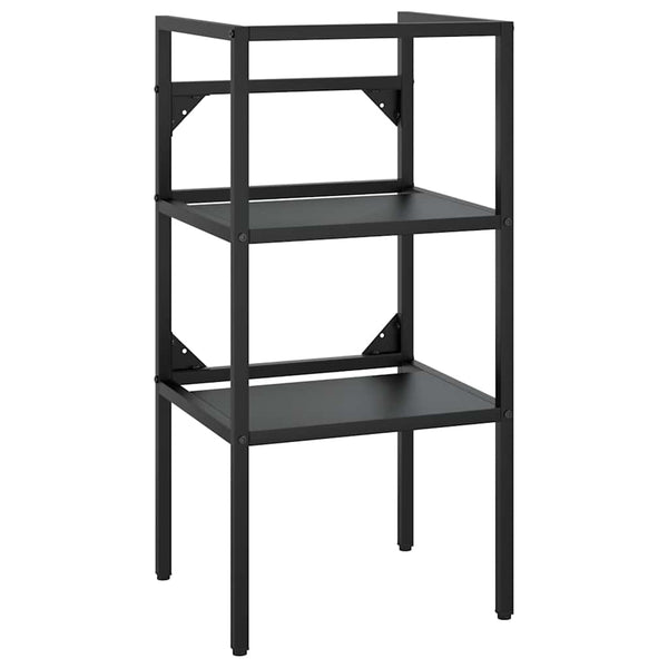 Schwarzes Waschbeckenunterschrank-Gestell, 40 cm