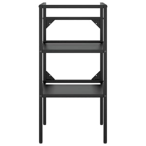 Schwarzes Waschbeckenunterschrank-Gestell, 40 cm