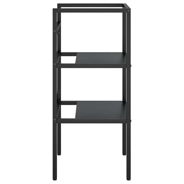 Schwarzes Waschbeckenunterschrank-Gestell, 40 cm