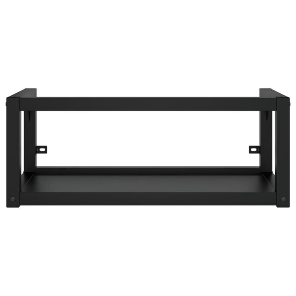 Schwarzes Wand-Waschtischgestell für Badezimmer