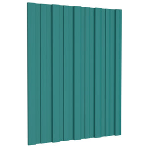 Grüne Dachpaneele, 12 Stk, 60x45 cm