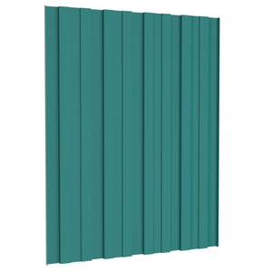Grüne Dachpaneele, 12 Stk, 60x45 cm