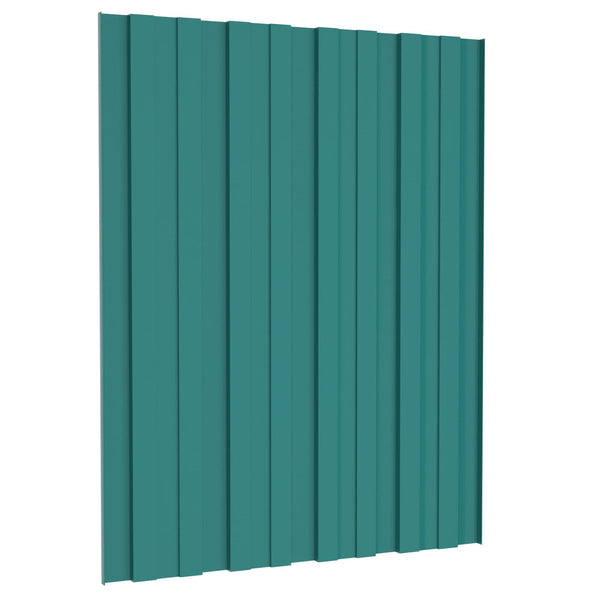 Grüne Dachpaneele, 12 Stk, 60x45 cm