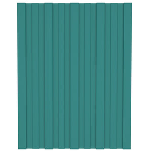 Grüne Dachpaneele, 12 Stk, 60x45 cm