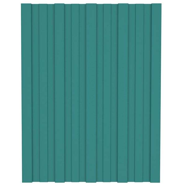 Dachpaneel Grün 36 Stk. 60x45 cm Verzinkt