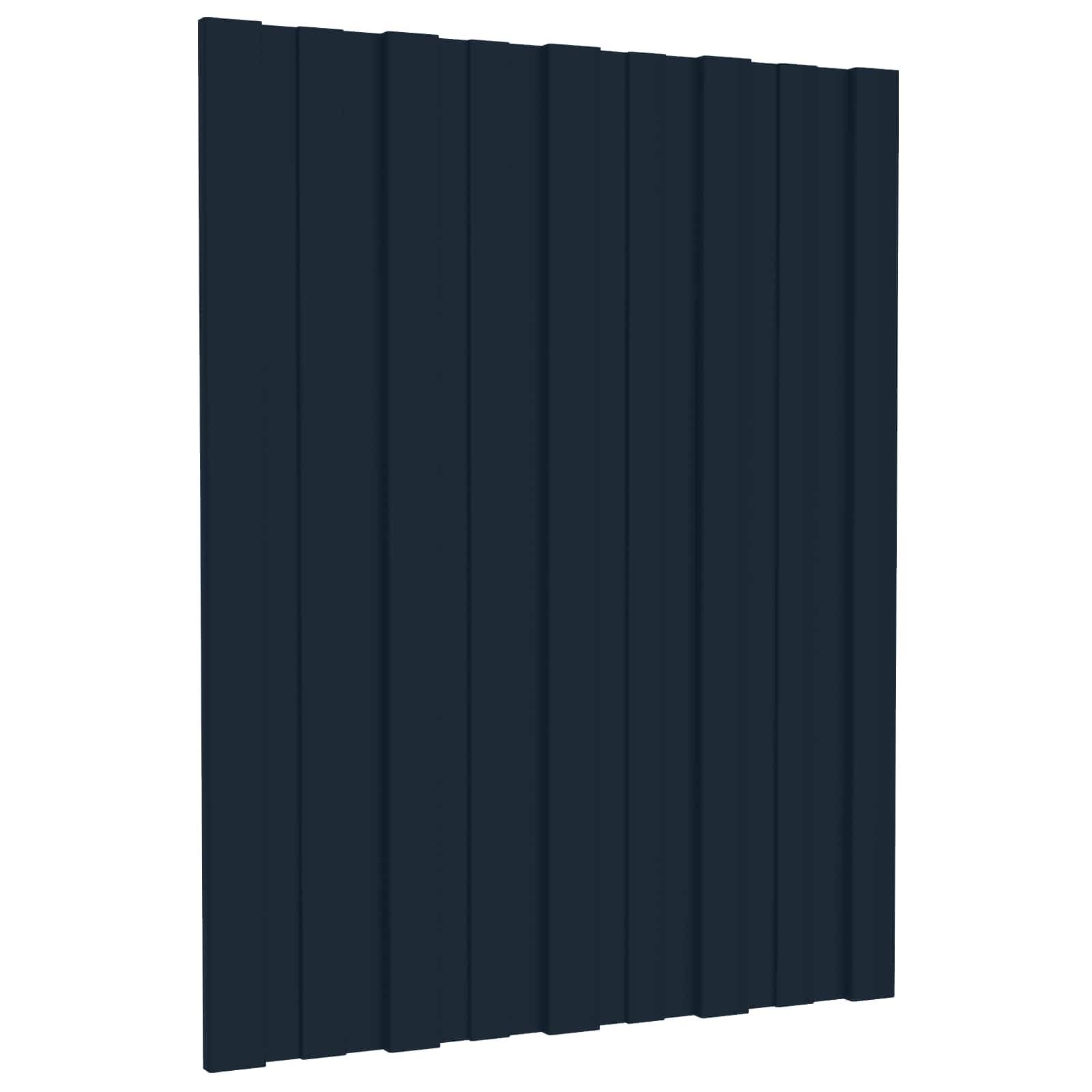 Dachpaneel Anthrazit 60x45cm, 12er Set