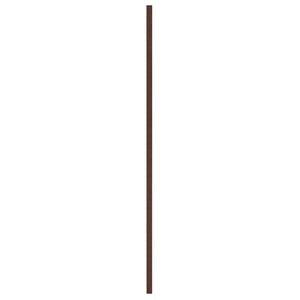 Dachpaneel 12er Set Braun 60x45cm Stahl