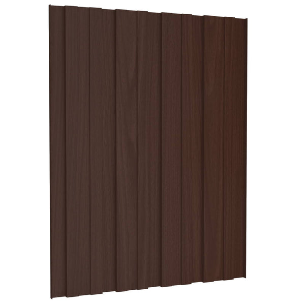 Dachpaneel Braun 36 Stk. 60x45cm Verzinkt