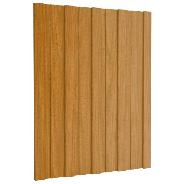 Dachpaneel 12er Set 60x45cm Verzinkt