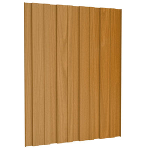 Dachpaneel 12er Set 60x45cm Verzinkt