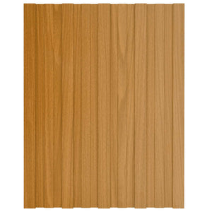 Dachpaneel 12er Set 60x45cm Verzinkt