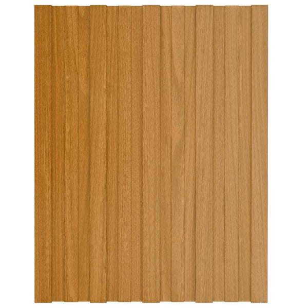 Dachpaneel 12er Set 60x45cm Verzinkt