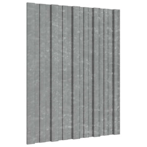 Dachpaneel Silber 60x45cm, 36 Stk.