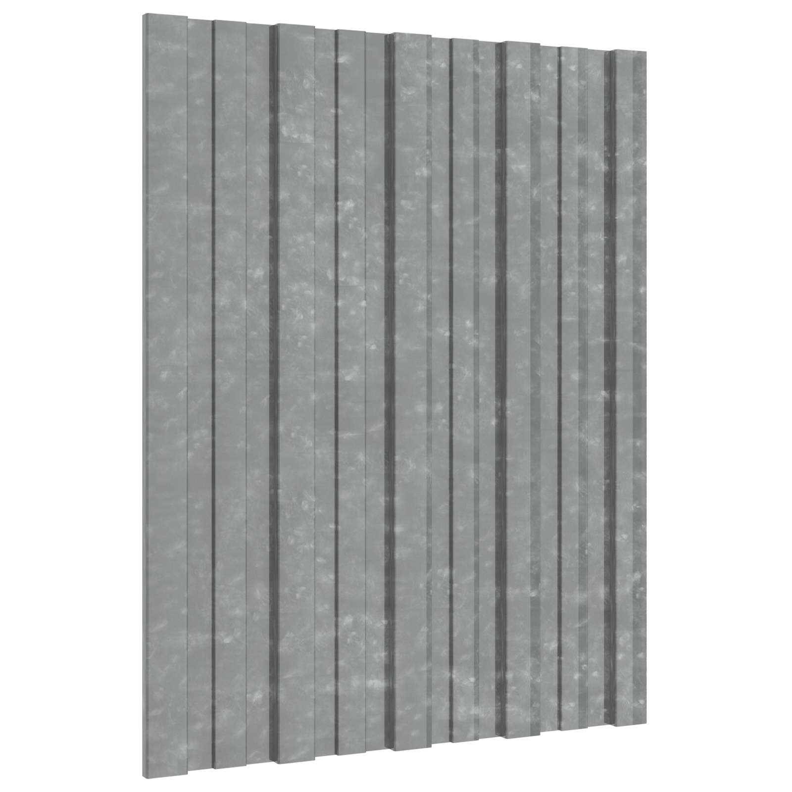 Dachpaneel Silber 60x45cm, 36 Stk.