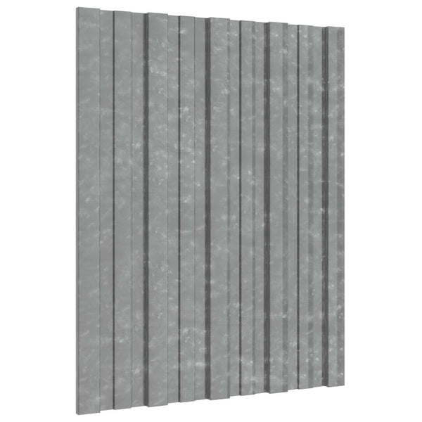 Dachpaneel Silber 60x45cm, 36 Stk.