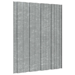 Dachpaneel Silber 60x45cm, 36 Stk.