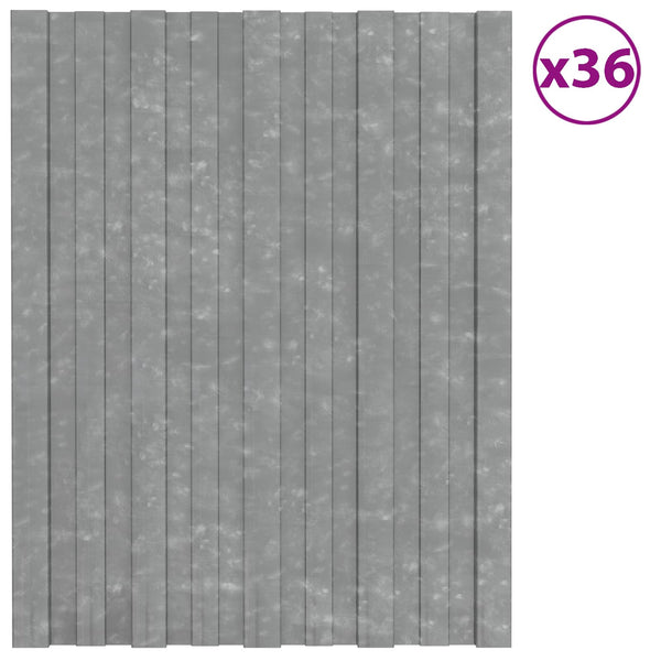 Dachpaneel Silber 60x45cm, 36 Stk.