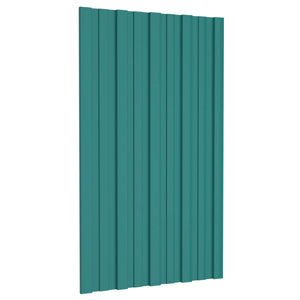 Grüne Dachpaneele, 12 Stk., 80x45 cm