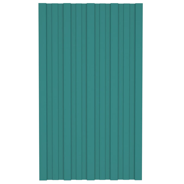 Grüne Dachpaneele, 12 Stk., 80x45 cm