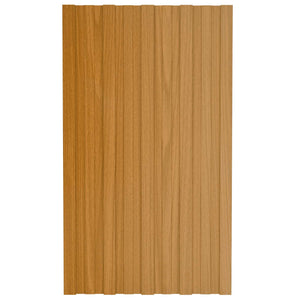 Dachpaneel 12er Set 80x45cm Verzinkter Stahl