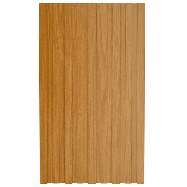 Dachpaneel 12er Set 80x45cm Verzinkter Stahl