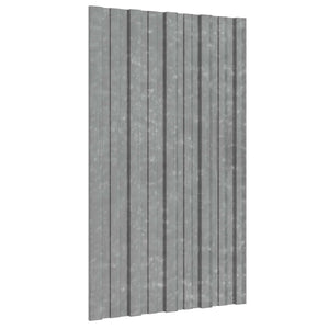 Dachpaneel Silber 80x45cm, 12er Set