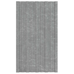 Dachpaneel Silber 80x45cm, 12er Set