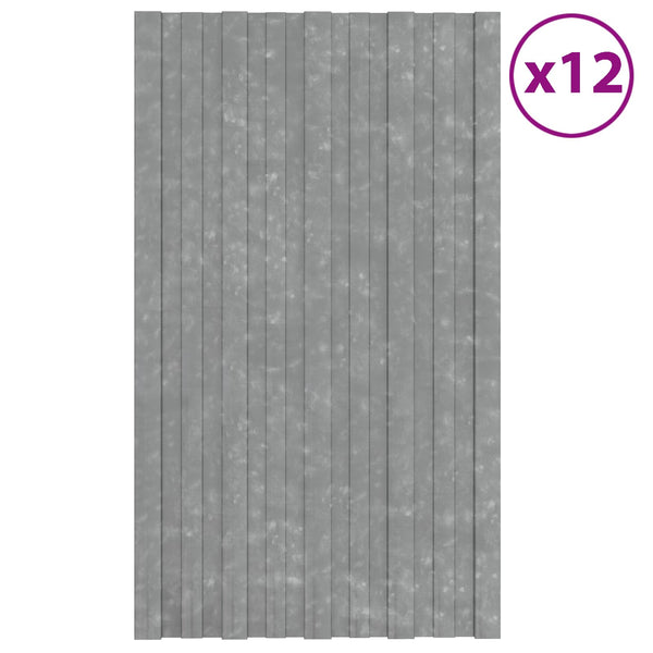 Dachpaneel Silber 80x45cm, 12er Set