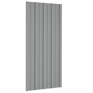 Dachpaneel Grau 100x45 cm, 12er Set