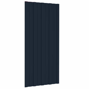 Dachpaneel Anthrazit 12 Stk. 100x45cm Stahl