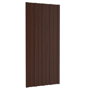 Dachpaneel Braun 36 Stk. 100x45cm Verzinkt