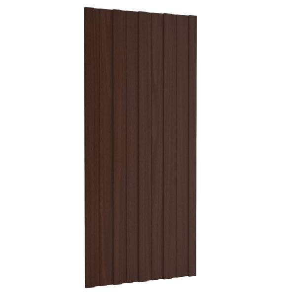 Dachpaneel Braun 36 Stk. 100x45cm Verzinkt