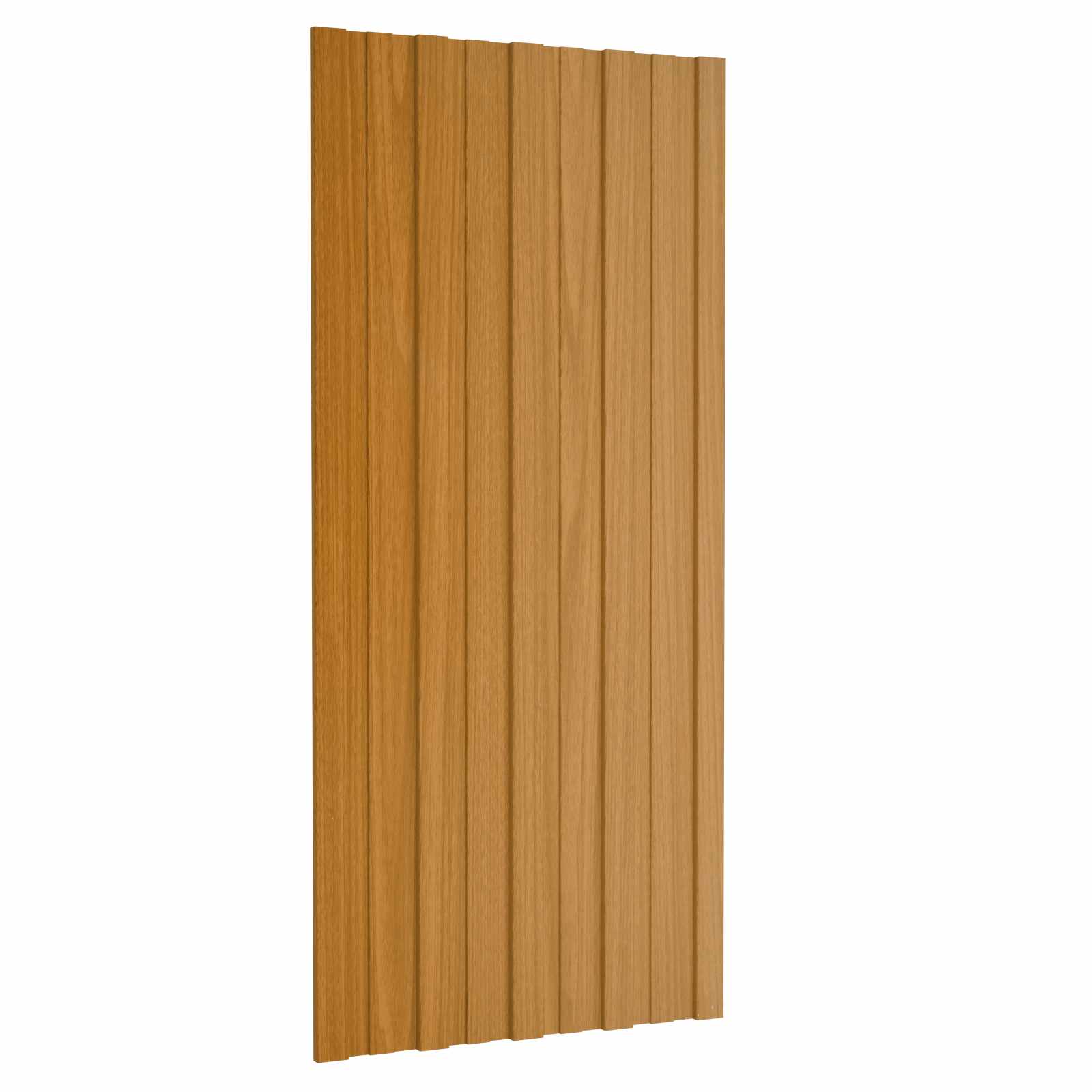 Dachpaneel Natur 36 Stk. 100x45 cm Stahl
