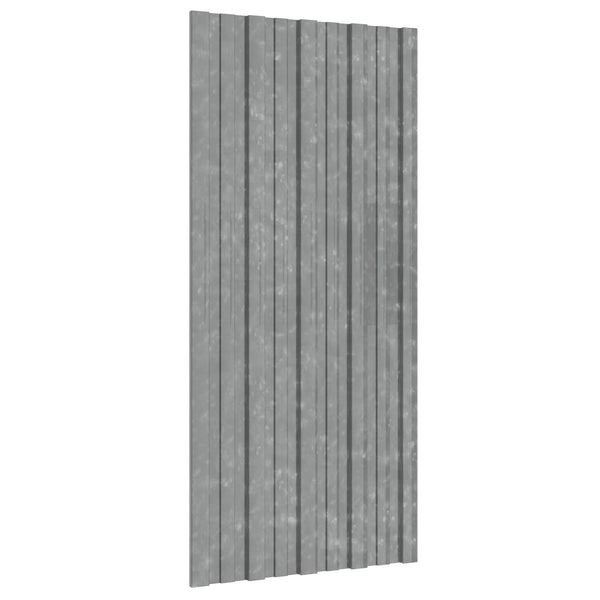 Dachpaneel Silber 100x45cm, 12er Set