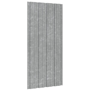 Dachpaneel Silber 100x45cm, 12er Set