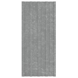 Dachpaneel Silber 100x45cm, 12er Set