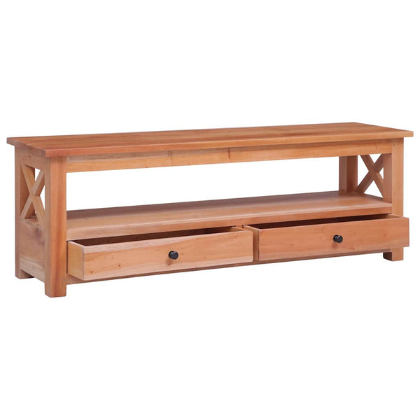 TV-Schrank Mahagoni Massivholz 115 cm