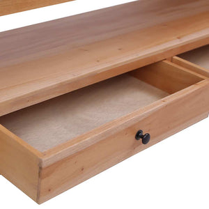 TV-Schrank Mahagoni Massivholz 115 cm