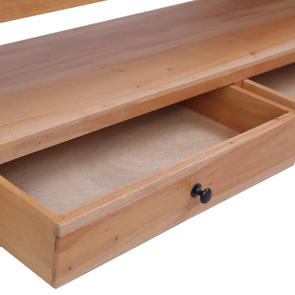 TV-Schrank Mahagoni Massivholz 115 cm