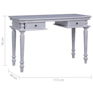 Mahagoni Schreibtisch 115 cm